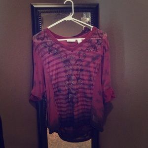 Miss me, see through blouse